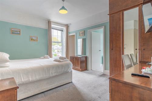 Bedroom at Padarn hotel